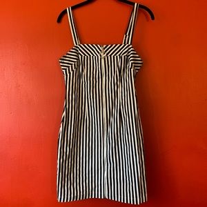 Urban Outfitters Pin Stripe O-Ring Dress
